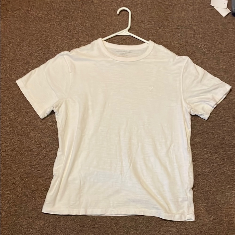 American Eagle Outfitters White Short Sleeve Tee Soft Cotton